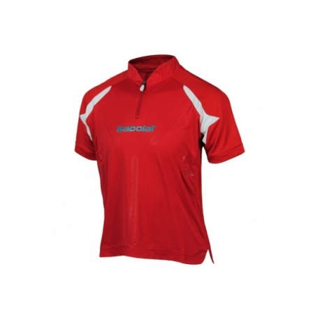 BABOLAT POLO PERF BOY RED 42S1069