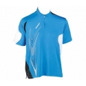 BABOLAT HALF ZIP BOY PERF BLUE WHITE 42S969