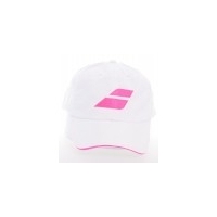 BABOLAT CAP WHITE/PINK 7389