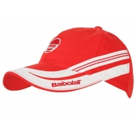 BABOLAT CAP JUNIOR RED/WHITE 4124