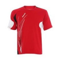 BABOLAT T-SHIRT BAY PERF RED WHITE 42S930