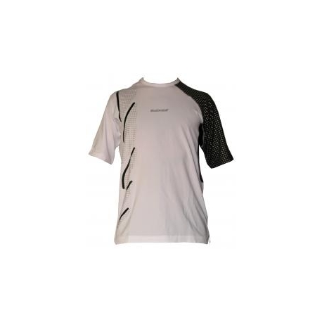 BABOLAT T-SHIRT BAOY PERF WHITE/BLACK F73001