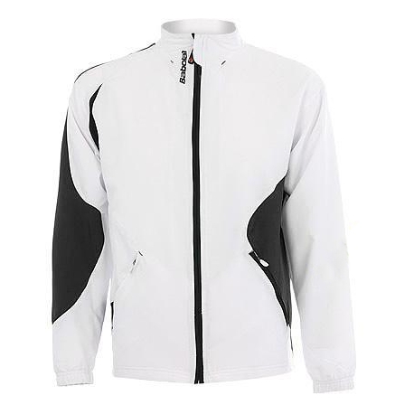 BABOLAT JACKET MEN PERF 147 WHITE BLACK 40S942